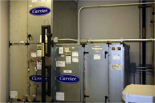 Heating and Cooling (HVAC) Unit in Barrier Control Buildings