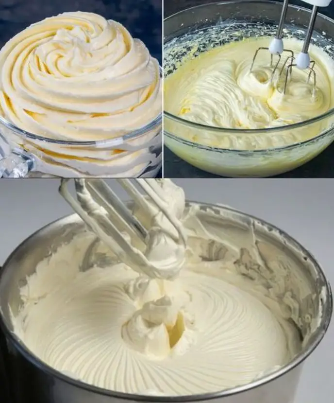 Buttercreme mit 3 Zutaten in wenigen Minuten