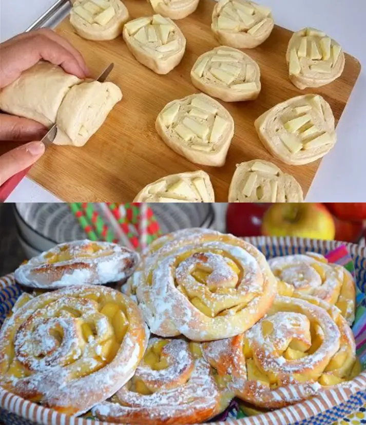 Ich mache es jede Woche, Die leckersten Apfel-Zimtschnecken!