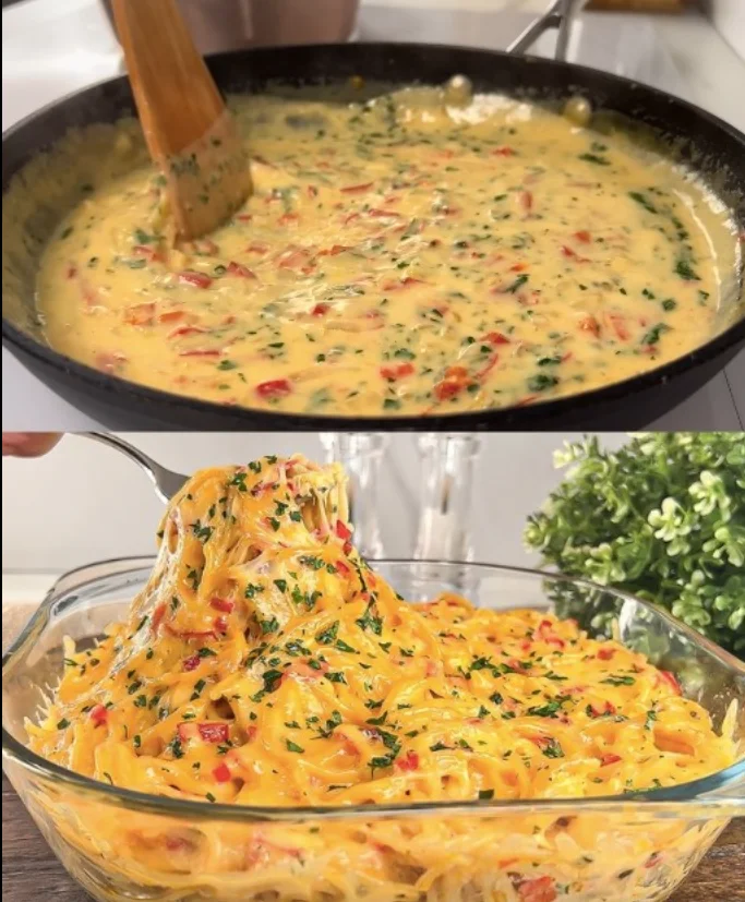 Spaghetti mit Parmesan, einfach nur MEGA KLASSE!