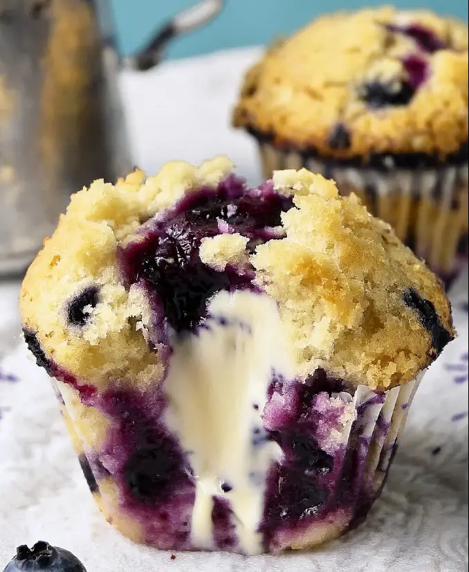 Achtung Suchtgefahr, Blaubeer-Frischkäse-Muffins!