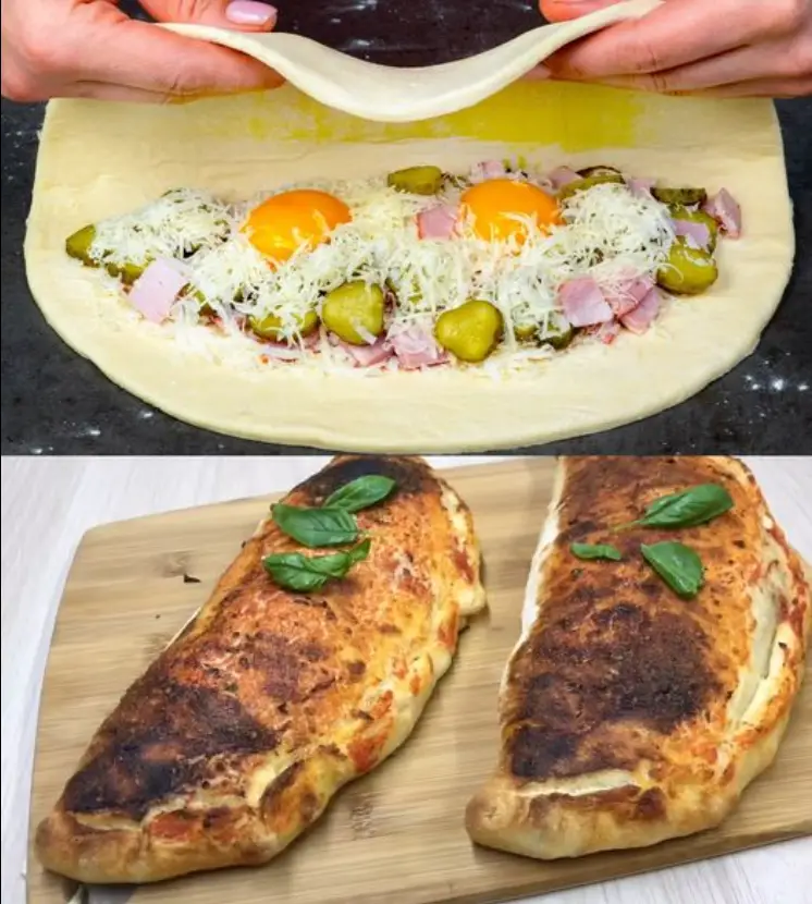 Schmeckt besser als Pizza, Calzone mit Blätterteig