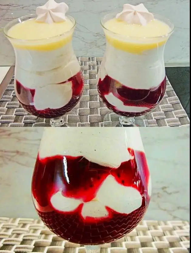 Suchtfaktor 1000, Leckeres “Schlamm” Dessert mit Vanillepudding