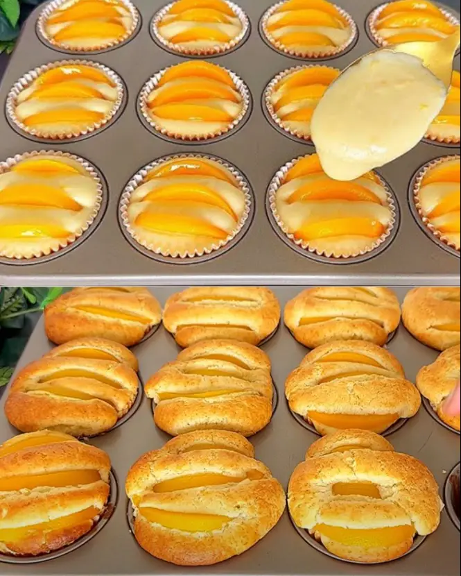 Sooooo lecker, Aprikosen-Muffins mit 10 Minuten Zubereitungszeit!