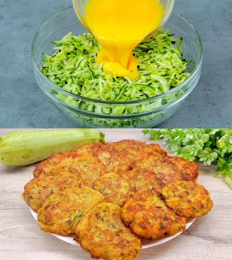 Besser als Fleisch, reiben Sie die Zucchini und fügen Sie die Eier hinzu!