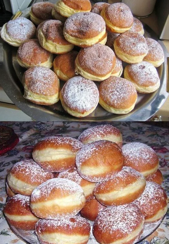 Fluffig wie Watte, Silvester Krapfen