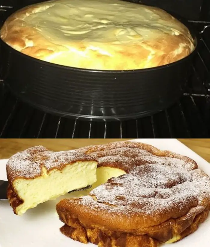 Fantastischer Käsekuchen mit 1 kg Quark in 5 Minuten bereit fur den Ofen