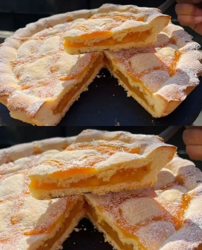 Super einfach in der Zubereitung, Omas saftiger Pfirsichkuchen!