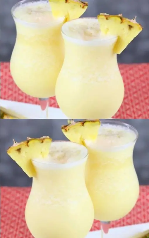 Pina Colada mit nur 4 Zutaten in 10 Minuten gemacht 