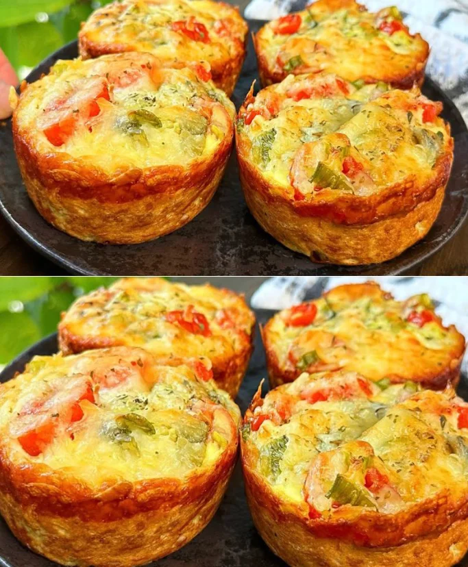 Immer wieder lecker, Low Carb Gemüsemuffins Leckerer als Pizza!