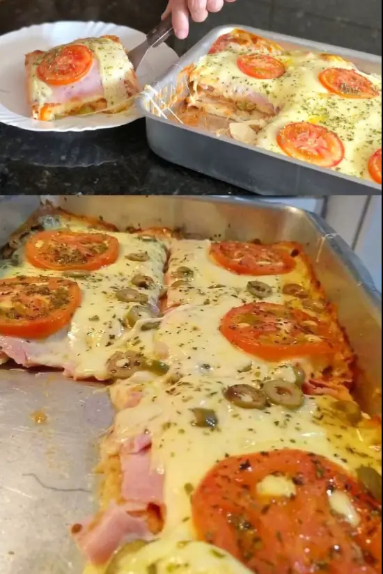 Jeder in meiner Familie war so glücklich, Backofen Mozzarella Auflauf!