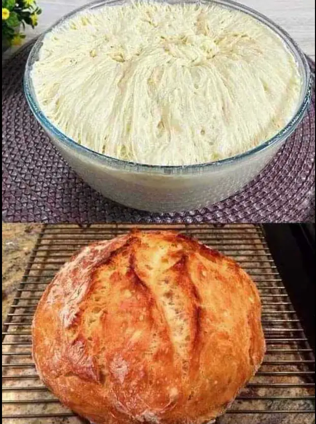 Brot kaufen war gestern, ohne Kneten und ich backe ihn mindestens 3x im Woche