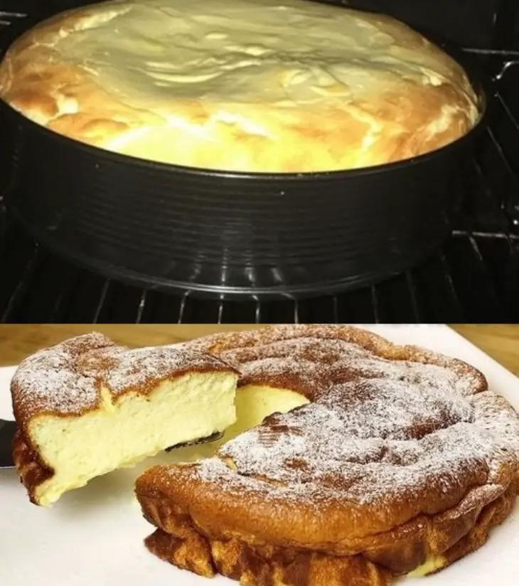 Der beste den ich je gebacken habe, Blitz Käsekuchen, jedes Stück schmilzt in ihrem Mund!