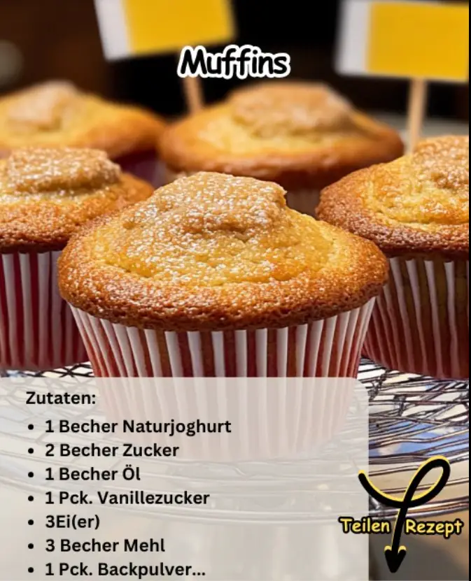 Die Besten und Einfachsten Muffins der Welt