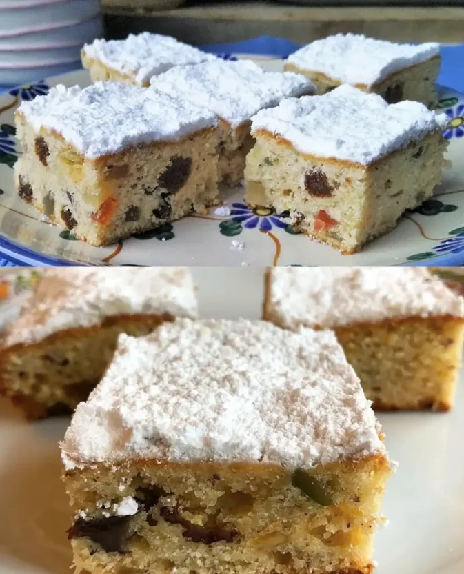 STOLLENKUCHEN VOM BLECH MIT MARZIPAN, Jedes Jahr ein absolutes Muss