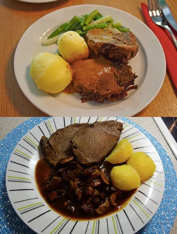 Rinderburgunderbraten, Einfach Schmakofatz