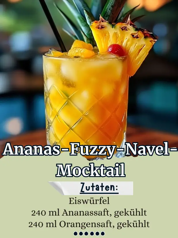 Ananas-Fuzzy-Navel-Mocktail