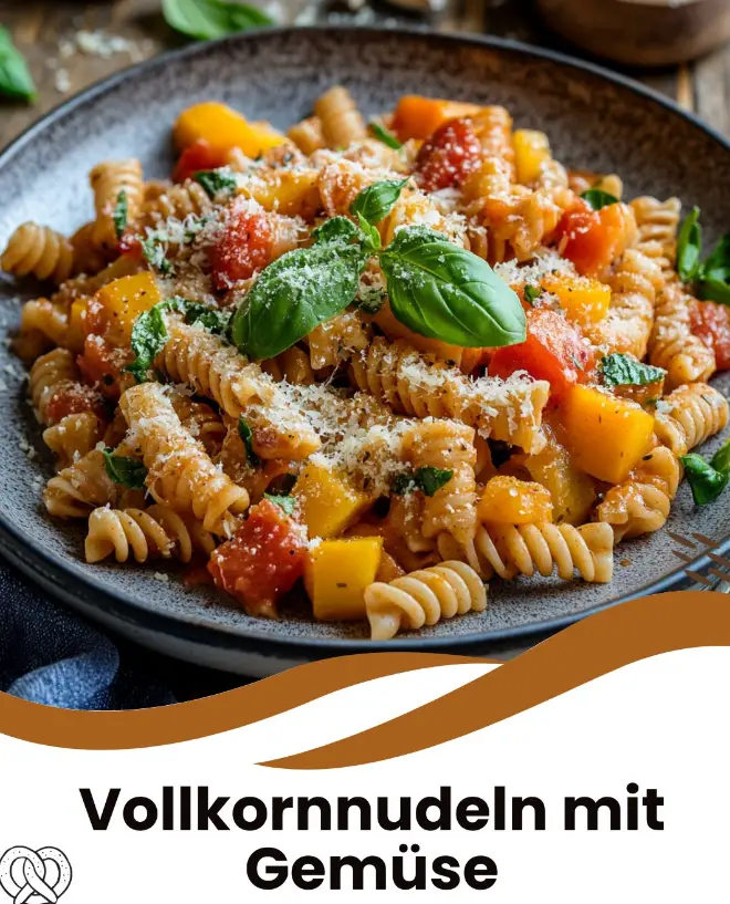 Vollkornnudeln mit Gemüse – Ein gesundes und buntes Genussrezept