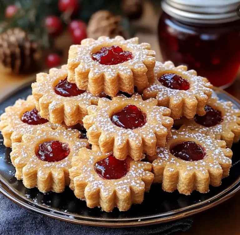 Linzer Plätzchen nach Omas Rezept – Klassisch, zart und unwiderstehlich!