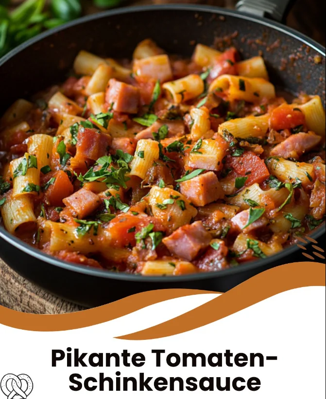 Pikante Tomaten-Schinkensauce