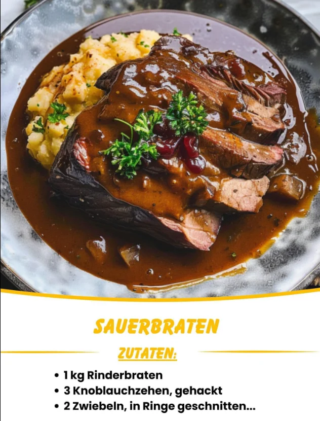 Sauerbraten – Der Inbegriff deutscher Küche