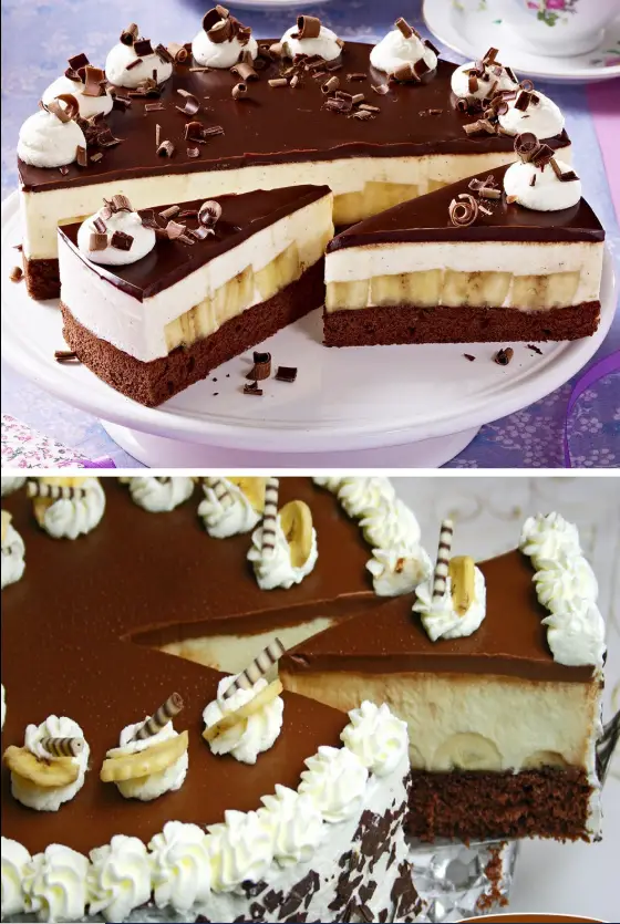 BANANEN – SCHOKOLADE – TORTE 