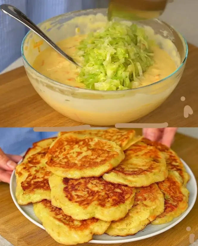 Gesunde Kohl- und Gemüsekrapfen mit Joghurtsauce