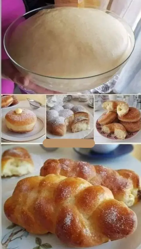 Brioche-Teig-Rezept für Donuts und Brioches