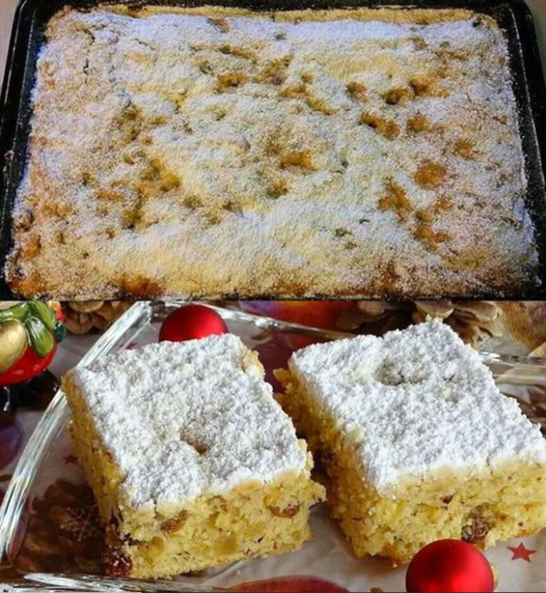 Marzipan Stollenkuchen, wooow zum verrück werden lecker!