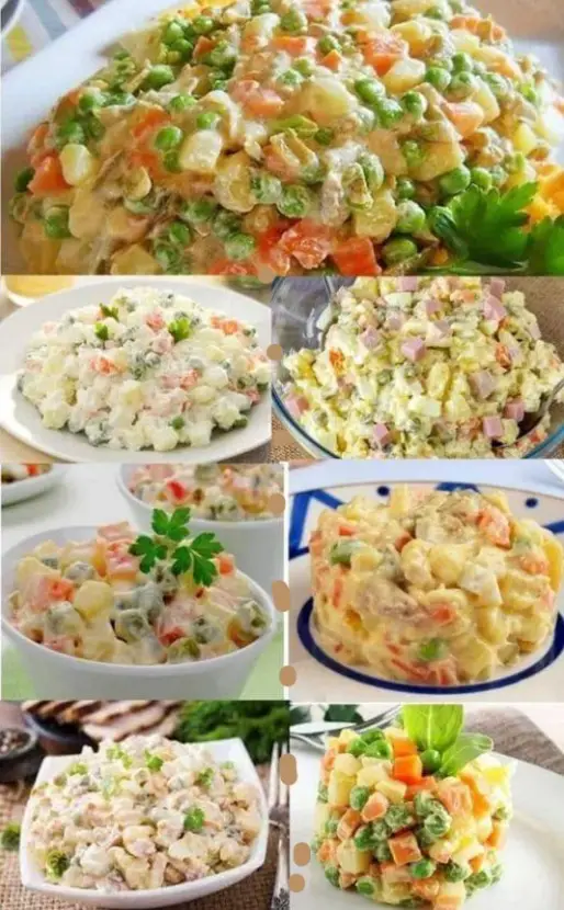 WW Russischer Salat (leichte Version)