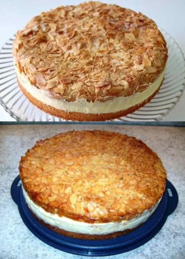 Ein Kuchen dem keiner widerstehen kann! Bienenstich