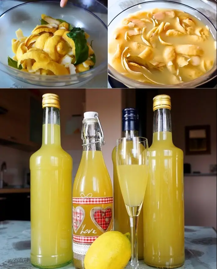 Selbstgemachtes Limoncello: ein Rezept, das es richtig lecker macht