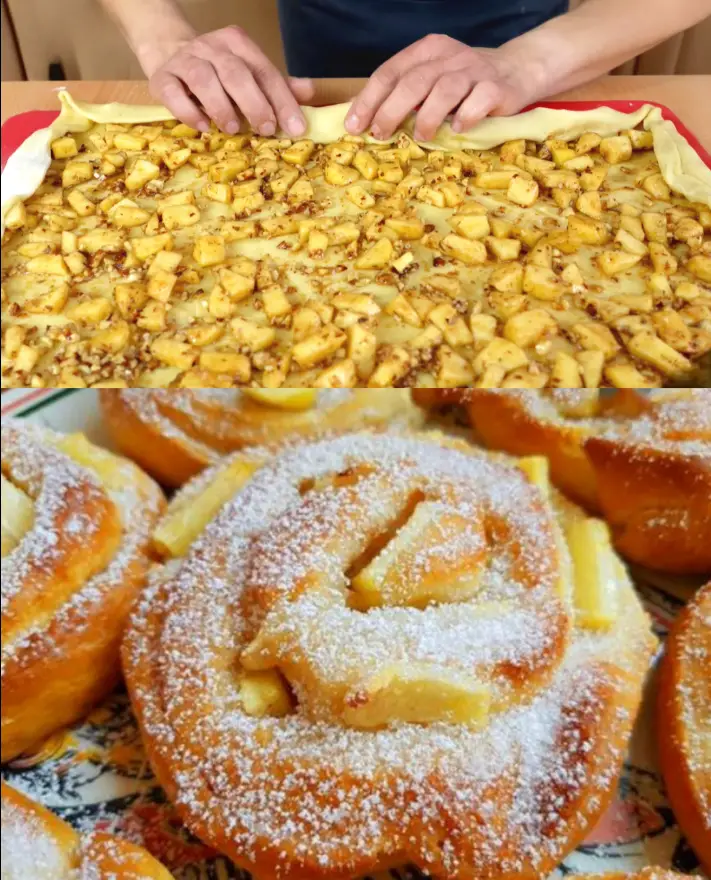 Ohhh mensch wie lecker, Wahnsinnig leckere Apfel-Nuss-Schnecken!